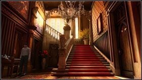 Idź do kuchni, gdzie podejdź do tablicy wiszącej na ścianie między oknem a kuchenką - Rozdział trzeci (2) | Opis przejścia Gray Matter - Gray Matter - poradnik do gry