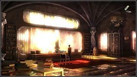 Wciśnij kit Linkwellerowi (wybierz którąkolwiek opcję rozmowy - każda wyciągnie go z biura), a kiedy mężczyzna uda się do Susan (5 pkt - Rozdział czwarty (2) | Opis przejścia Gray Matter - Gray Matter - poradnik do gry