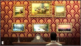 Po powrocie do domu udaj się do jadalni (po lewej) - Rozdział piąty (1) | Opis przejścia Gray Matter - Gray Matter - poradnik do gry