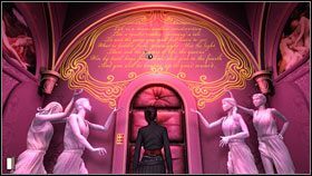 Podejdź do centralnych drzwi w głębi pomieszczenia (5 pkt - Rozdział ósmy (1) | Opis przejścia Gray Matter - Gray Matter - poradnik do gry