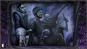 Wejdź do prywatnej części klubu i spójrz na Mefistofelesa (5 pkt - Rozdział ósmy (2) | Opis przejścia Gray Matter - Gray Matter - poradnik do gry