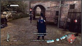 Pierwszego pozbądź się strażnika przy bramie [1] - Sekwencja 6 - The Baron De Valois (1) | Opis przejścia AC Brotherhood - Assassins Creed: Brotherhood - poradnik do gry