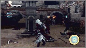 Pierwsze dwie nie powinny sprawić ci większych problemów [1] - Sekwencja 7 - The Key to the Castello (1) | Opis przejścia AC Brotherhood - Assassins Creed: Brotherhood - poradnik do gry