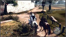 Po zakończeniu rzezi, wskocz na konia, a następnie jedź za De Volpe [1] - Sekwencja 7 - The Key to the Castello (1) | Opis przejścia AC Brotherhood - Assassins Creed: Brotherhood - poradnik do gry