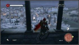 Nie zwracając na niego uwagi, wejdź na górę i skręć w lewo - Sekwencja 8 - The Borgia (2) | Opis przejścia AC Brotherhood - Assassins Creed: Brotherhood - poradnik do gry