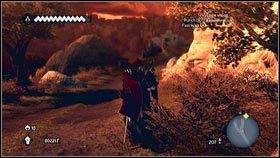 Po drodze twój wierzchowiec zostanie zabity [1], więc w dalszą drogę udaj się na piechotę [2] - Sekwencja 9 - The Fall (1) | Opis przejścia AC Brotherhood - Assassins Creed: Brotherhood - poradnik do gry