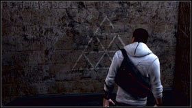 Jako Desmond, wejdź po schodach na górę i użyj Eagle Vision [1] - Sekwencja 9 - The Fall (1) | Opis przejścia AC Brotherhood - Assassins Creed: Brotherhood - poradnik do gry