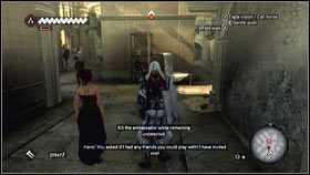 Kurtyzana poprosi cię o zabicie trzech ambasadorów, z którymi ma się spotkać [1] - Zadania kurtyzan (2) | Zadania poboczne | Assassins Creed Brotherhood - Assassins Creed: Brotherhood - poradnik do gry