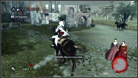 Znajdziesz tam przywódców wrogiego gangu [1] - Zadania złodziei (1) | Zadania poboczne | Assassins Creed Brotherhood - Assassins Creed: Brotherhood - poradnik do gry