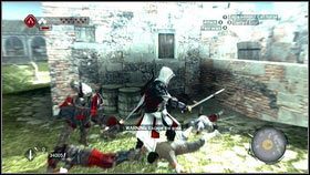 Po otrzymaniu zadania, biegnij cały czas za złodziejem, uważając na straże [1] - Zadania złodziei (2) | Zadania poboczne | Assassins Creed Brotherhood - Assassins Creed: Brotherhood - poradnik do gry