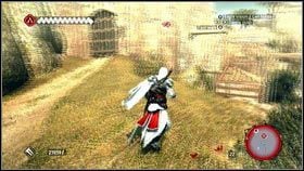 Gdy rozpocznie się misja, jak najszybciej udaj się w pościg za uciekającym mężczyzną - Agenci Templariuszy | Zadania poboczne | Assassins Creed Brotherhood - Assassins Creed: Brotherhood - poradnik do gry