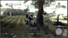 Po rozmowie z kupcem, udaj się do Circus Maximus, gdzie będzie na ciebie czekała kolejna ofiara [1] - Agenci Templariuszy | Zadania poboczne | Assassins Creed Brotherhood - Assassins Creed: Brotherhood - poradnik do gry