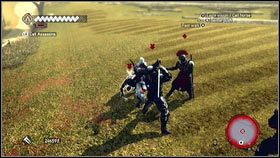 Gdy będzie na ziemi, zabij mężczyznę szybkim kontratakiem [1] - Agenci Templariuszy | Zadania poboczne | Assassins Creed Brotherhood - Assassins Creed: Brotherhood - poradnik do gry