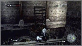 Dotrzesz po niej do filaru z mosiężnym pierścieniem [1] - Legowiska Romulusa (2) | Zadania poboczne | Assassins Creed Brotherhood - Assassins Creed: Brotherhood - poradnik do gry