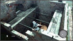 W zaznaczonym na mapie miejscu znajduje się mały obóz z namiotami [1] - Legowiska Romulusa (5) | Zadania poboczne | Assassins Creed Brotherhood - Assassins Creed: Brotherhood - poradnik do gry