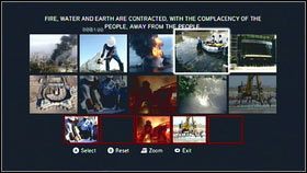 Żeby zaliczyć pierwszy etap, w górnym rzędzie wybierz obrazki nr - Zagadki (2) | Zagadki | Assassins Creed Brotherhood - Assassins Creed: Brotherhood - poradnik do gry