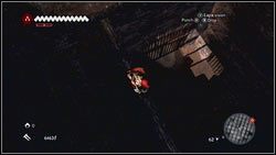 Zaraz po rozpoczęciu misji wdrap się na wschodnią ścianę pomieszczenia - Opis szczegółowy (5) | Flagi Borgii | Assassins Creed Brotherhood - Assassins Creed: Brotherhood - poradnik do gry