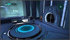 Aby otrzymać kolejne Akta Trona - ARJIA - wbiegamy na pierwszą z czterech kolumn ulokowanych zaraz przy wyjściu - Rozdział 3 - Arjia (1) | Opis przejścia Tron Evolution - Tron Evolution - poradnik do gry