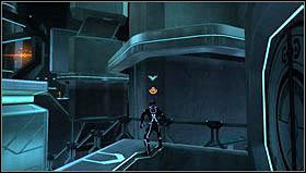 Przeskakujemy na kolejną platformę i eliminujemy znajdujących się w narożniku wrogów - Rozdział 4 - Wojownik | Opis przejścia Tron Evolution - Tron Evolution - poradnik do gry