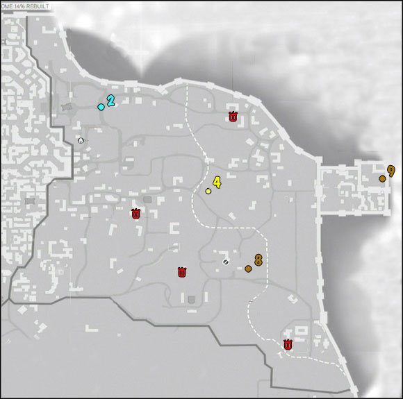3 - Mapy | Zadania poboczne | Osiągnięcia | Assassins Creed Brotherhood - Assassins Creed: Brotherhood - poradnik do gry