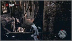 Dojdziesz w ten sposób do zamkniętych krat, które możesz otworzyć pobliskim mechanizmem [1] - Osiągnięcia (4) | Zadania poboczne | Assassins Creed Brotherhood - Assassins Creed: Brotherhood - poradnik do gry