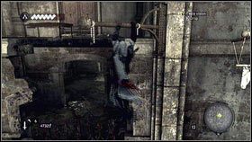 Obejdź teraz filar dookoła i skocz w kierunku porwanego sztandaru [1] - Osiągnięcia (6) | Zadania poboczne | Assassins Creed Brotherhood - Assassins Creed: Brotherhood - poradnik do gry