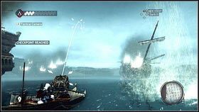 Po zniszczeniu pierwszego statku, otrzymasz zadanie zniszczenia trzech pozostałych [1] - Osiągnięcia (9) | Zadania poboczne | Assassins Creed Brotherhood - Assassins Creed: Brotherhood - poradnik do gry