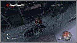 Po walce z kardynałem, wyjdź na zewnątrz przez pobliskie kotary [1] - Opis szczegółowy - Flagi (5) | Znajdźki | Assassins Creed Brotherhood - Assassins Creed: Brotherhood - poradnik do gry