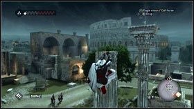 To piórko zostało ukryte na jednym z wysokich filarów - Opis szczegółowy - Piórka | Znajdźki | Assassins Creed Brotherhood - Assassins Creed: Brotherhood - poradnik do gry