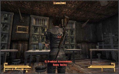 Kradzieży możesz dokonać tylko i wyłącznie z pozycji klęczącej - Ogólne | Podstawy Fallout New Vegas - Fallout: New Vegas - poradnik do gry