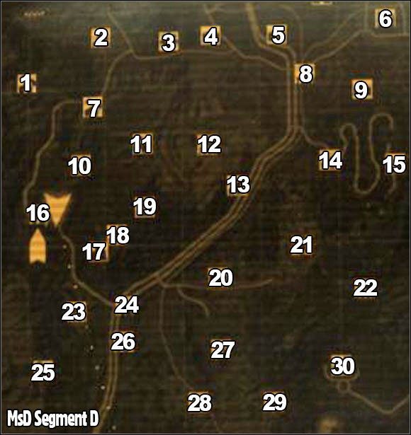 1 - Segment D | Mapa świata | Atlas świata Fallout New Vegas - Fallout: New Vegas - poradnik do gry