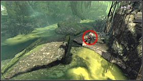 Po wyjściu z wody możesz skierować się w lewo, gdzie odnalazłbyś nową fontannę #1 - Etap 3 - The Dead Bog (1) | Rozdział 1 | Solucja Castlevania Lords of Shadow - Castlevania: Lords of Shadow - poradnik do gry