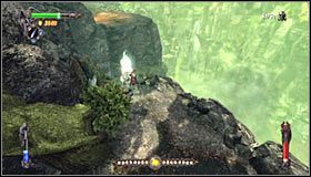 Wybierz na początek prawą odnogę #1, a po kilku chwilach dotrzesz na niewielką polanę - Etap 3 - The Dead Bog (2) | Rozdział 1 | Solucja Castlevania Lords of Shadow - Castlevania: Lords of Shadow - poradnik do gry