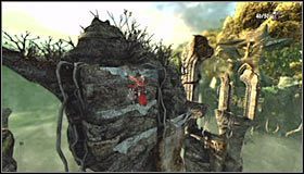 Zacznij od wykonania skoku w stronę niżej położonej platformy #1 - Etap 3 - The Dead Bog (3) | Rozdział 1 | Solucja Castlevania Lords of Shadow - Castlevania: Lords of Shadow - poradnik do gry