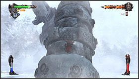Przesuwaj się teraz w prawo #1, a następnie skieruj się ku górze #2 - Etap 5 - Oblivion Lake (1) | Rozdział 1 | Solucja Castlevania Lords of Shadow - Castlevania: Lords of Shadow - poradnik do gry
