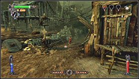 Ruszaj teraz w dół #1, ponownie odwiedzając miejsca, w których byłeś już przed chwilą - Etap 2 - Woes Moor (2) | Rozdział 9 | Solucja Castlevania Lords of Shadow - Castlevania: Lords of Shadow - poradnik do gry