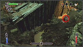 Docelowo musisz dotrzeć do narożnego słupa #1, rozprawiając się po drodze z nowymi mandragorami - Etap 2 - Woes Moor (2) | Rozdział 9 | Solucja Castlevania Lords of Shadow - Castlevania: Lords of Shadow - poradnik do gry