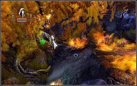 Po rozpoczęciu rozgrywki skieruj się przed siebie, w górę wzniesienia - Etap 4- Dragon Graveyard | Opis przejścia Trine - Trine - poradnik do gry