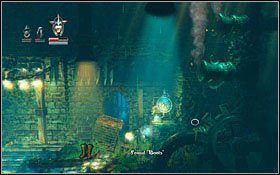 Przeskakując przez ukryte przejście w ścianie, dotrzesz do sekretnego pomieszczenia - Etap 7- Forsaken Dungeons (2) | Opis przejścia Trine - Trine - poradnik do gry