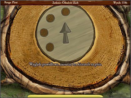 Ponownie znajdziesz się na pierwszych rozstajach, tych z dwoma pniakami - Shipwreck Island (3) | Opis przejścia Jolly Rover - Jolly Rover - poradnik do gry