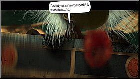 Chowając się na środku czekamy aż droga do przełącznika będzie wolna - Test końcowy | Kryjówka Da Vinci | LittleBigPlanet 2 - LittleBigPlanet 2 - poradnik do gry