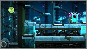 Zmagamy się z kolejnymi wrogami i pniemy w górę - Jagodowe pole | Laboratorium Wiktorii | LittleBigPlanet 2 - LittleBigPlanet 2 - poradnik do gry