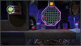 Za jednym z punktów odrodzenia trzeba wyciągnąć poziomą platformę i w ten sposób utworzyć schodki - Rury marzeń | Fabryka lepszego jutra | LittleBigPlanet 2 - LittleBigPlanet 2 - poradnik do gry