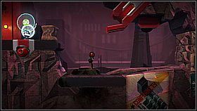 Po rozpoczęciu poziomu biegniemy w prawo i omijamy miotacz płomieni - Bum za zeta (1) | Fabryka lepszego jutra | LittleBigPlanet 2 - LittleBigPlanet 2 - poradnik do gry