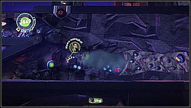 Alternatywna wersja - mając Kreatynatora możemy przekopać mały tunel pod pochyłą kładką - Bum za zeta (1) | Fabryka lepszego jutra | LittleBigPlanet 2 - LittleBigPlanet 2 - poradnik do gry