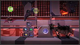 Gdy trafimy na miejsce, w którym będą spadały bomby staramy się zniszczyć je jak najszybciej - Masz garba | Avalonia | LittleBigPlanet 2 - LittleBigPlanet 2 - poradnik do gry