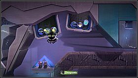 Tym razem trzeba wysunąć pudełka z Sackbotami do środkowej pozycji - Skazani na Sackboty | Avalonia | LittleBigPlanet 2 - LittleBigPlanet 2 - poradnik do gry