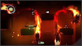 Alternatywna wersja - także w tej części poziomu można skorzystać z Kreatynatora strzelającego platformami - Przy dobrej zabawie świetliki szybko lecą | Azyl Ewy | LittleBigPlanet 2 - LittleBigPlanet 2 - poradnik do gry