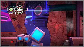 4 - Ustawić kurs na serce Negativitrona (2) | Kosmos | LittleBigPlanet 2 - LittleBigPlanet 2 - poradnik do gry