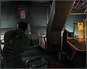 Po kilku chwilach dotrzesz do schodów i musisz się oczywiście skierować na wyższe piętro - Rozdział 1 (1) | Opis przejścia gry Dead Space 2 - Dead Space 2 - poradnik do gry